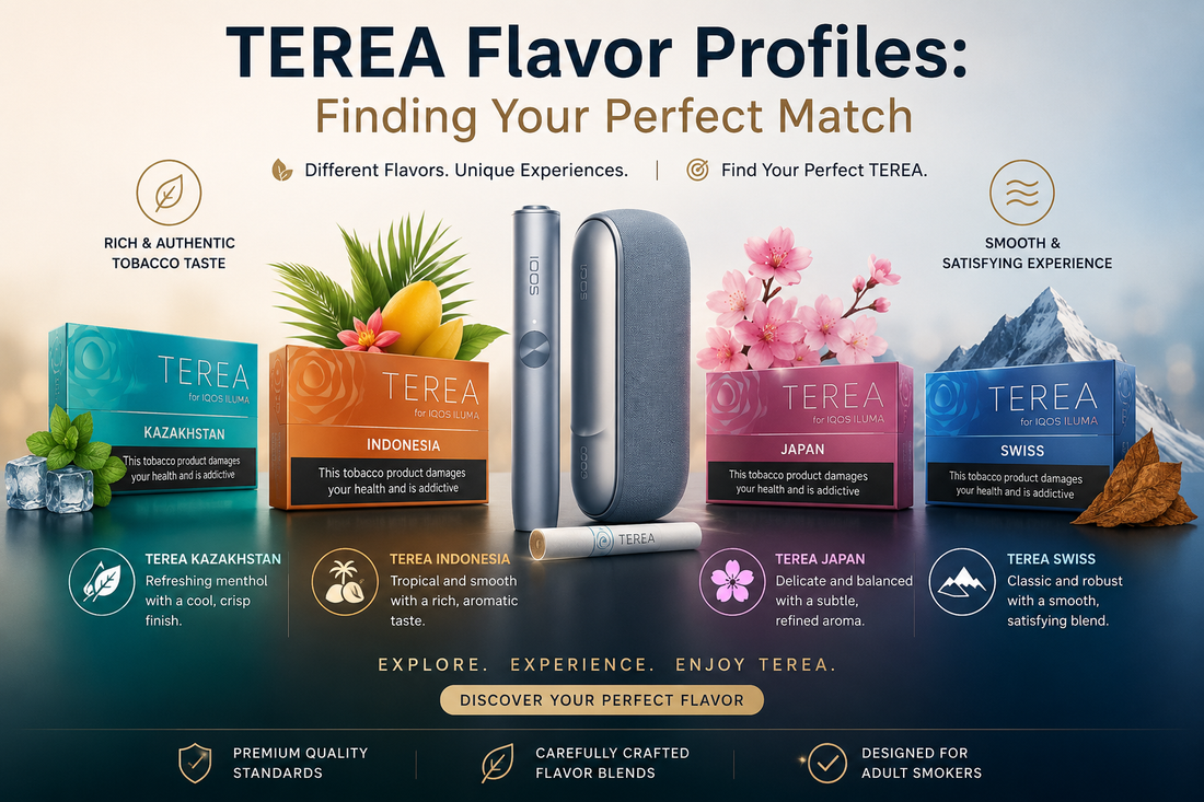 TEREA Flavor Profiles: Finding Your Perfect Match