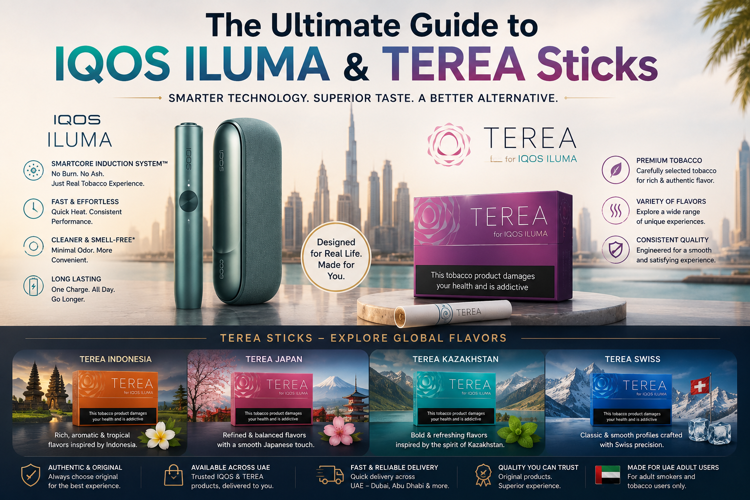 The Ultimate Guide to IQOS ILUMA & TEREA Sticks