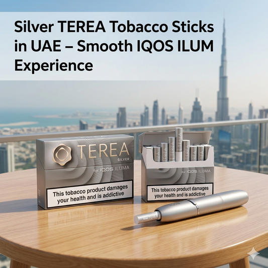 TEREA Silver Tobacco Sticks in UAE – Smooth IQOS ILUMA Experience