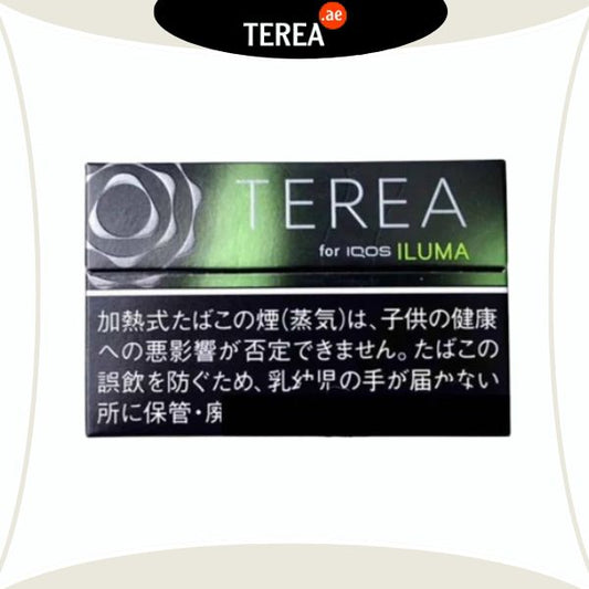 IQOS Terea Black Yellow Menthol Japan in UAE