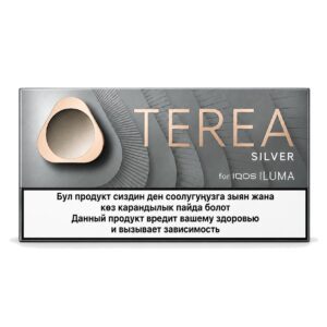 TEREA Silver Kyrgyzstan heated tobacco sticks pack for IQOS ILUMA