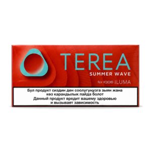 TEREA Summer Wave Kyrgyzstan heated tobacco sticks pack for IQOS ILUMA