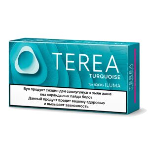 TEREA Turquoise Uzbekistan heated tobacco sticks pack for IQOS ILUMA