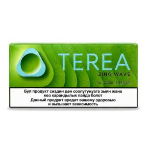 TEREA Zing Wave Kyrgyzstan heated tobacco sticks pack for IQOS ILUMA
