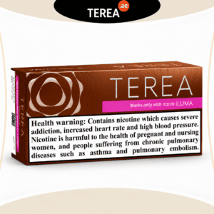 IQOS TEREA Bronze Italy brown heated tobacco stick pack for IQOS ILUMA with nicotine warning
